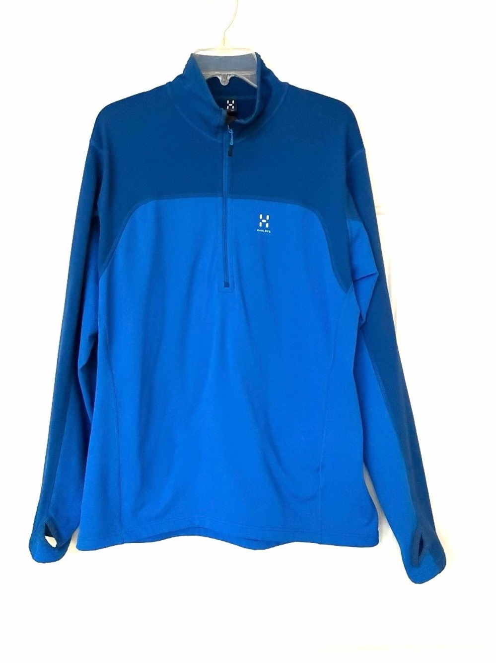 Haglofs Royal Blue Polar fleece Zipneck * MINT